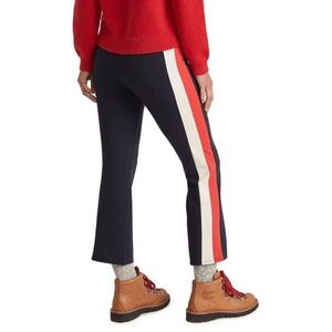 Marine Layer Women's Archive Jordan Ponte Pant Navy Red 10 NWT